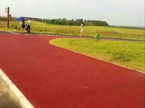 彩色透水地坪施工步驟