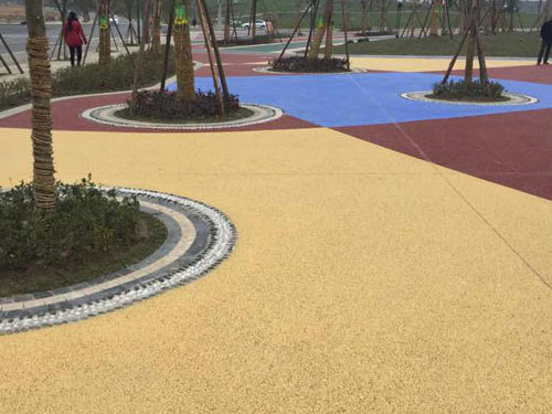 彩色透水地坪生產(chǎn)廠家