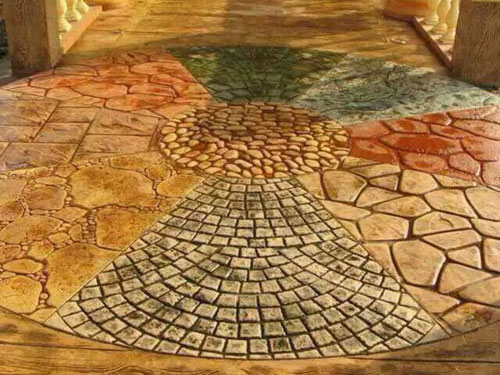 壓花混凝土，壓花地坪廠家