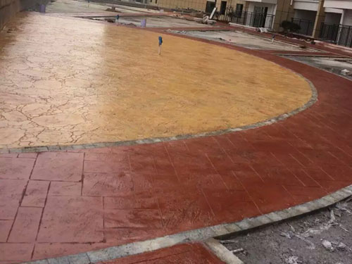 混凝土壓模地坪