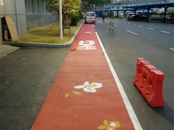 sp彩色壓花路面