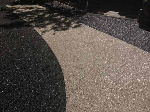 石家莊膠粘石地面